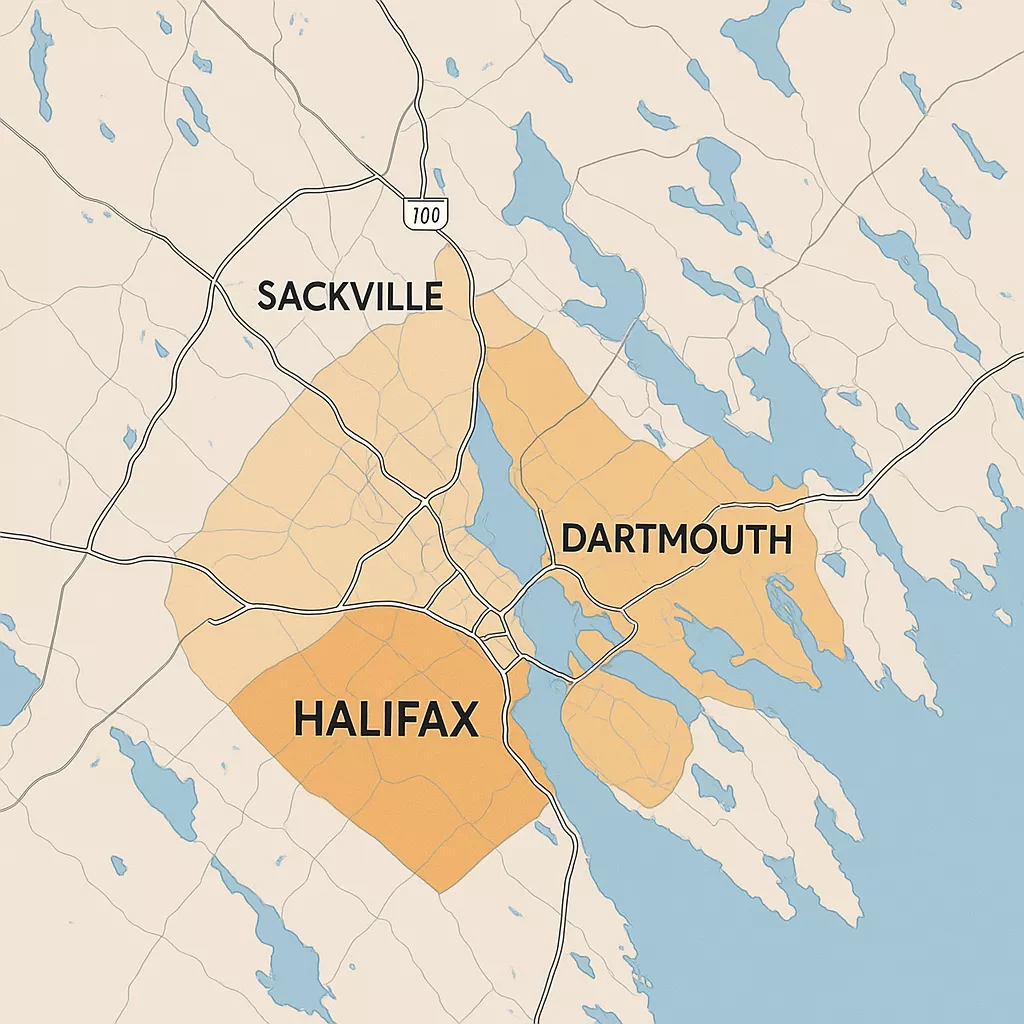 Our airport taxi Halifax service covers the entire HRM